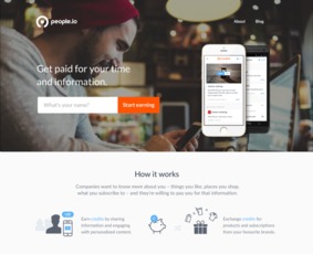 people.io 個人數據的價值交換平臺，重塑互聯網服務體驗